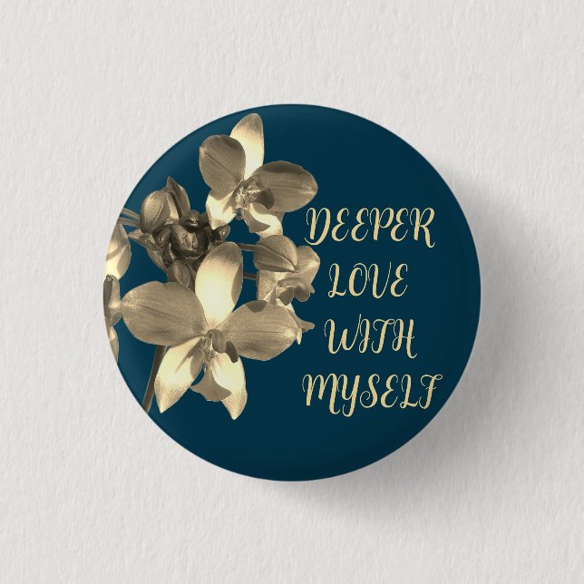 FLOWER GIFT MOM, GRANDMOTHER, DAUGHTER, BOSS LOVER 3 CM ROUND BADGE (Front)
