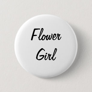 Flower Girl Badge