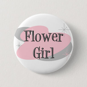 Flower girl button