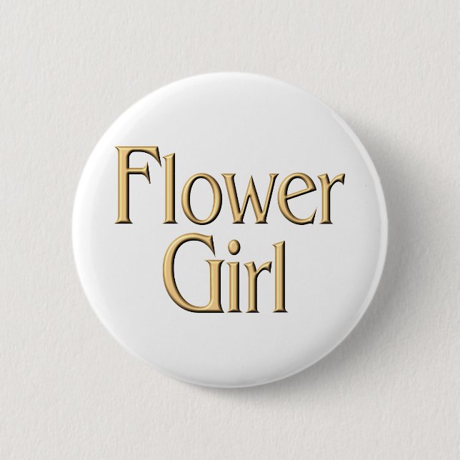 Flower girl button (Front)