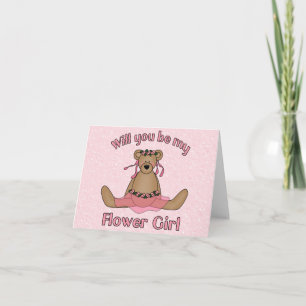 Flower Girl card