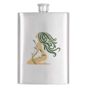 Flower Girl Flask