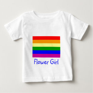 Flower Girl/gay Wedding Baby T-Shirt
