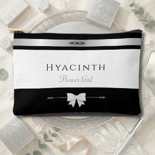 Flower Girl Gift Minimalist Luxury Accessory Pouch