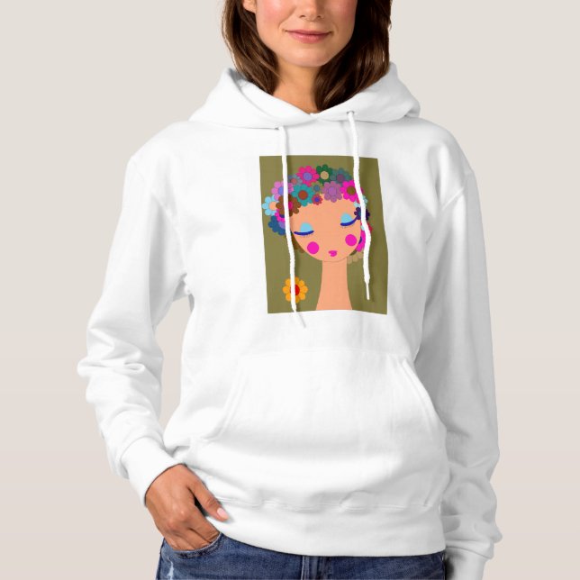 flower girl hoodie (Front)