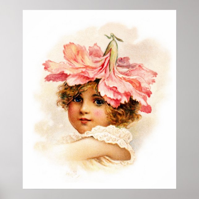 Flower Girl in Pink Poster (Front)