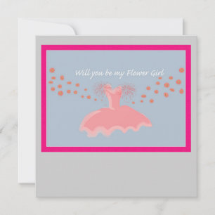 Flower Girl Invitation