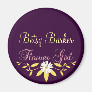 Flower Girl Magnet