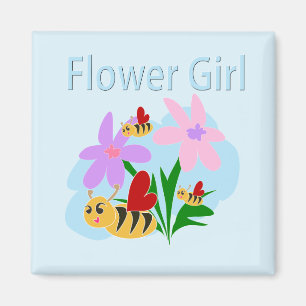 Flower Girl Magnet