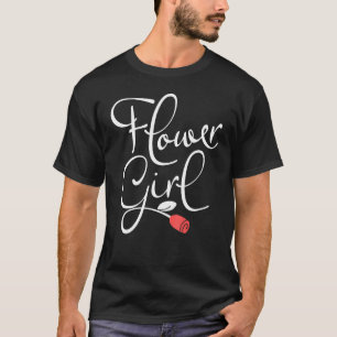 Flower Girl Matching Cute For Bachelorette Party 2 T-Shirt