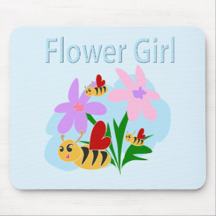 Flower Girl Mouse Pad