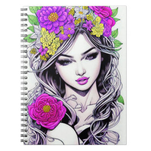 Flower Girl Notebook