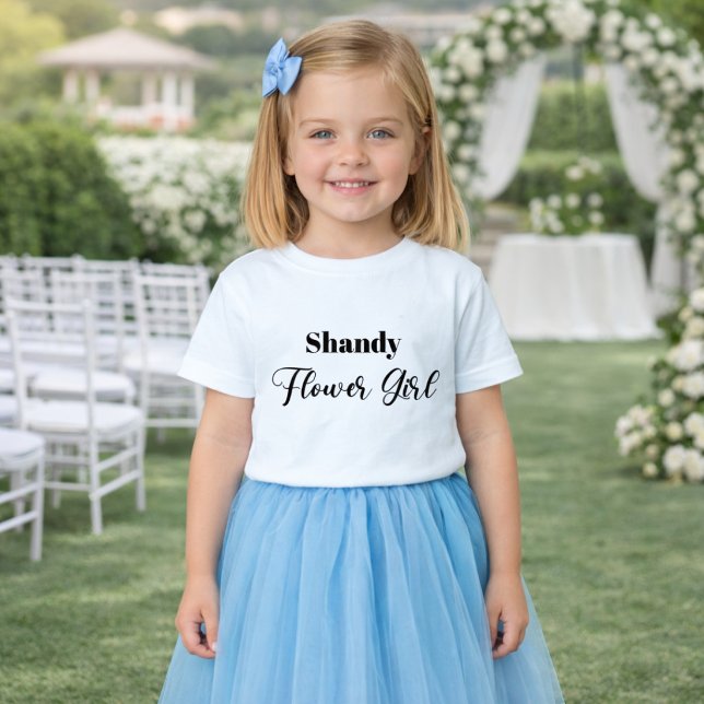 Flower Girl Personalised  (Creator Uploaded)