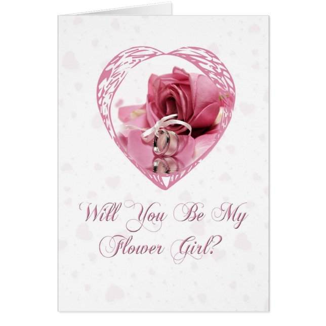 Flower Girl Pink Rose (Front)