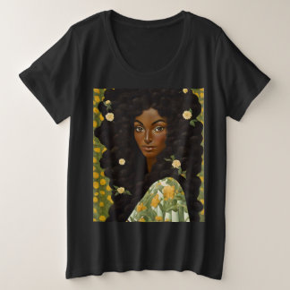 Flower Girl Plus Size T-Shirt
