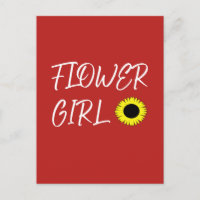 Flower Girl sunflower 