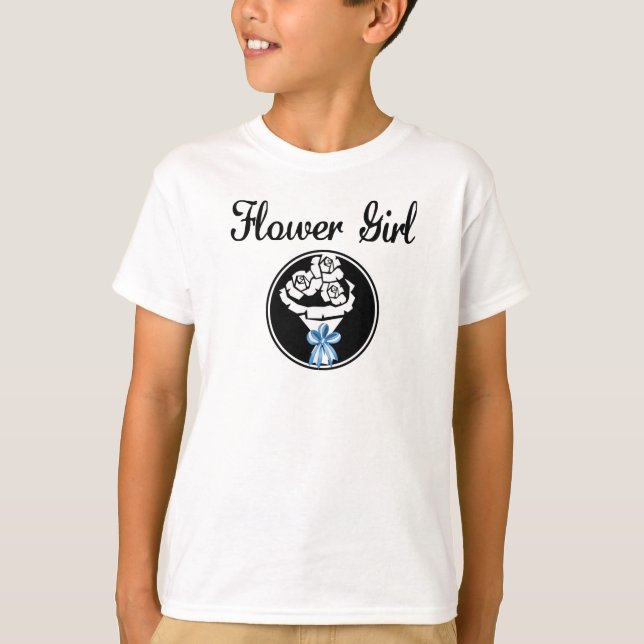 Flower Girl T-Shirt (Front)
