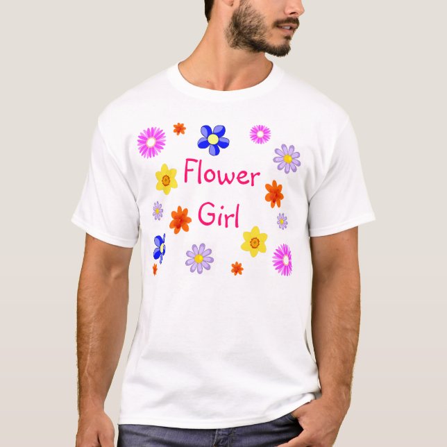 Flower girl T-Shirt (Front)