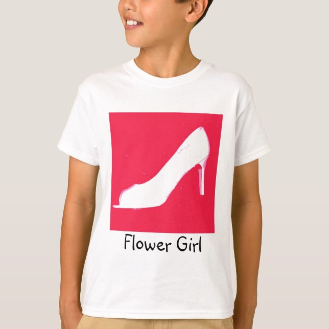 Flower Girl T-Shirt (Front)