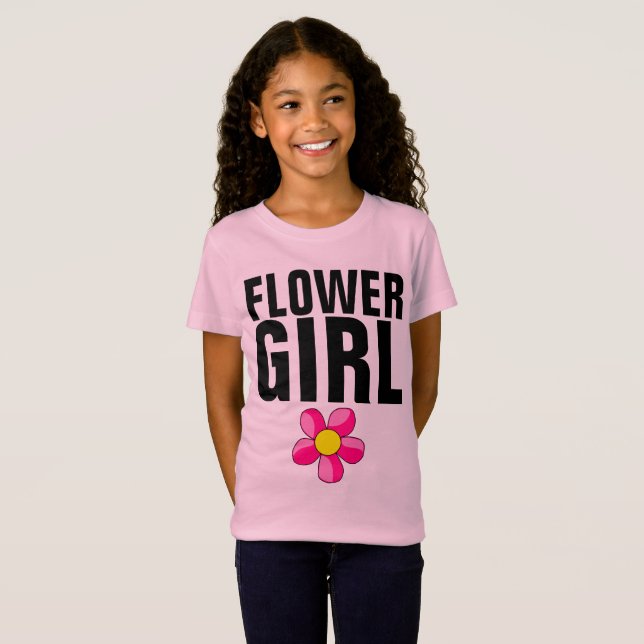 FLOWER GIRL T-shirts (Front Full)