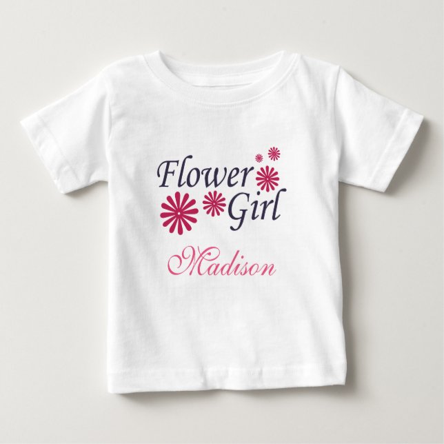 Flower Girl Toddler T-shirt (Front)