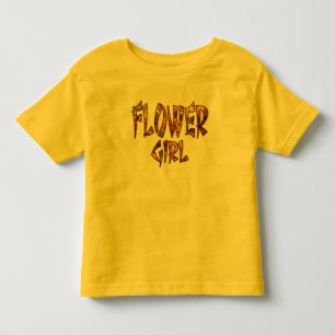 Flower Girl Toddler Tee Customisable