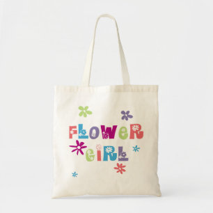 Flower Girl Tote Bag