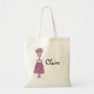 Flower Girl Tote Bag - Personalise - Claire