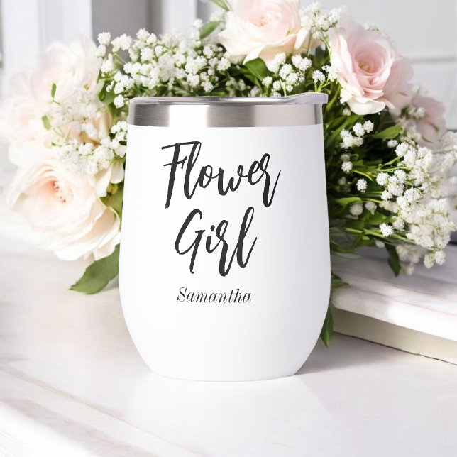Flower Girl Wedding Black White (Creator Uploaded)