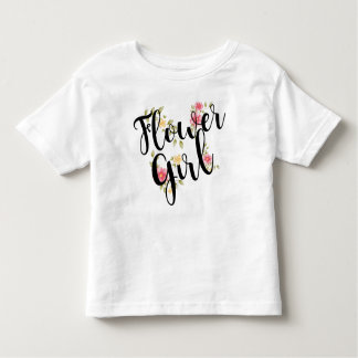 Flower Girl Wedding Toddler T-Shirt