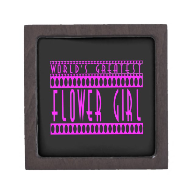 Flower Girls Gifts : World's Greatest Flower Girl Gift Box (Front)