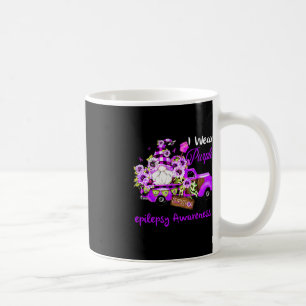 Flower Gnome Survivor Epilepsy Awareness Coffee Mug