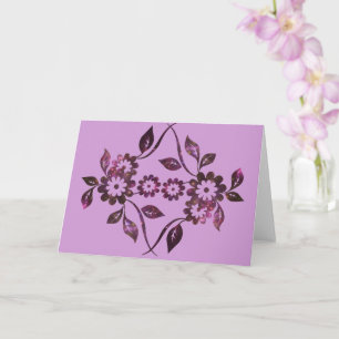 Flower Greeting Card
