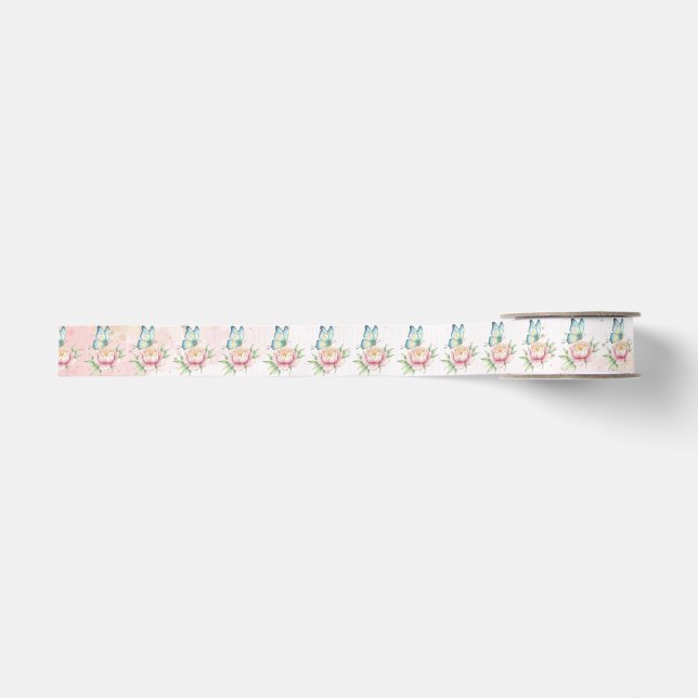 Flower Grosgrain Ribbon (Front)