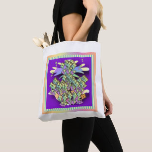 Flower Grove Tote Bag