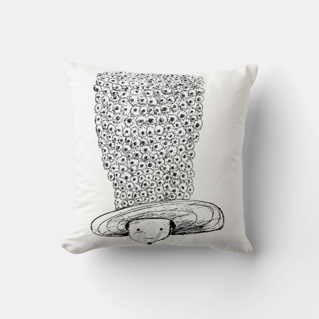 Flower Hat Cushion (Front)