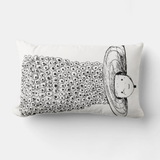 Flower Hat Lumbar Cushion