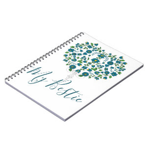 Flower Heart Notebook