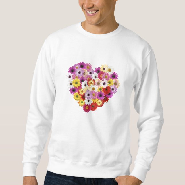Flower Heart Sweatshirt (Front)