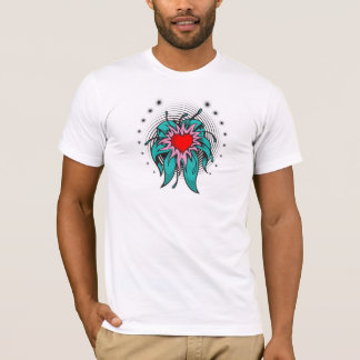 flower heart tattoo design T-Shirt