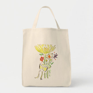 Flower Helper Tote Bag
