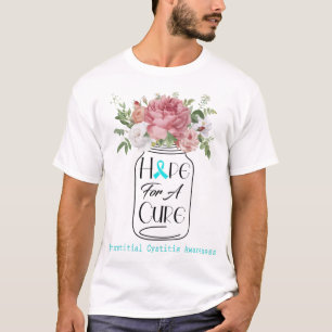 Flower Hope For A Cure Interstitial Cystitis T-Shirt