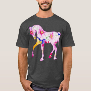 Flower horse  T-Shirt