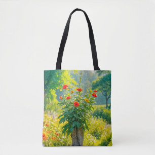 Flower Image No. 1, Floral Series, Tote Bag