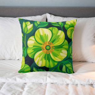 Flower Image No. 22, Floral Series, Throw Pillow