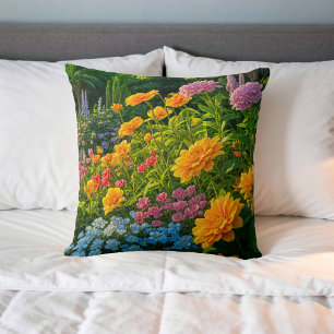 Flower Image No. 24, Floral Series, Throw Pillow