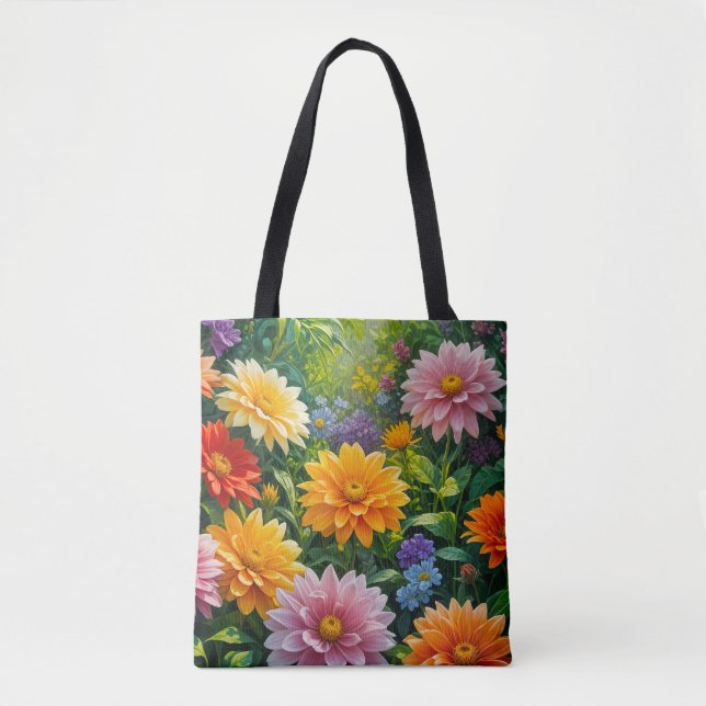 Flower Image No. 29, Floral Series, Tote Bag (Front)