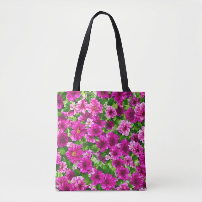 Flower Image No. 2, Floral Series, Tote Bag (Front)