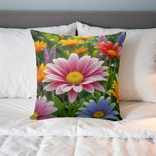 Flower Image No. 30, Floral Series, Throw Pillow (Creator Uploaded)