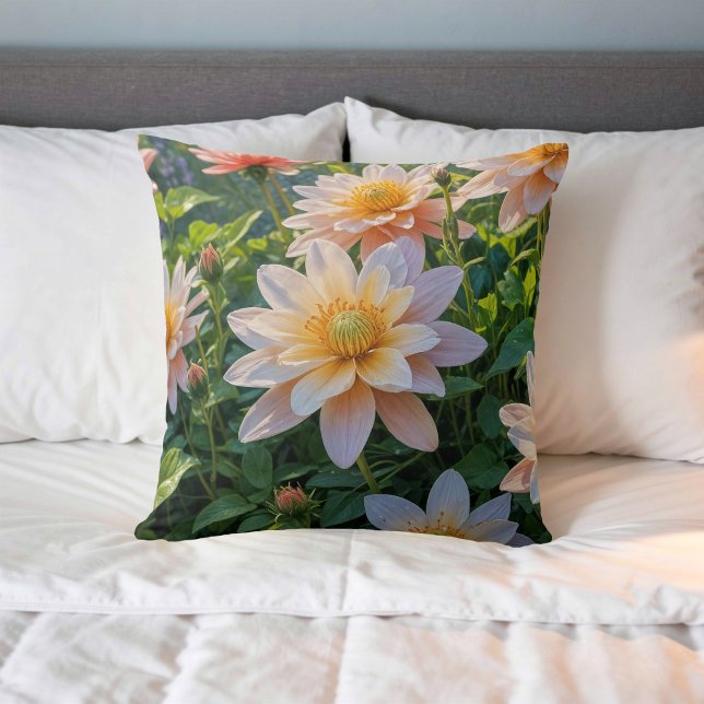 Flower Image No. 32, Floral Series, Throw Pillow (Creator Uploaded)